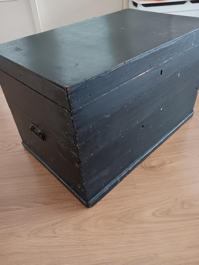 Houten opbergkist 65,5 x 40,5 x 41 cm, Huis en Inrichting, Woonaccessoires | Kisten, Ophalen, Minder dan 50 cm, Gebruikt, 50 tot 100 cm