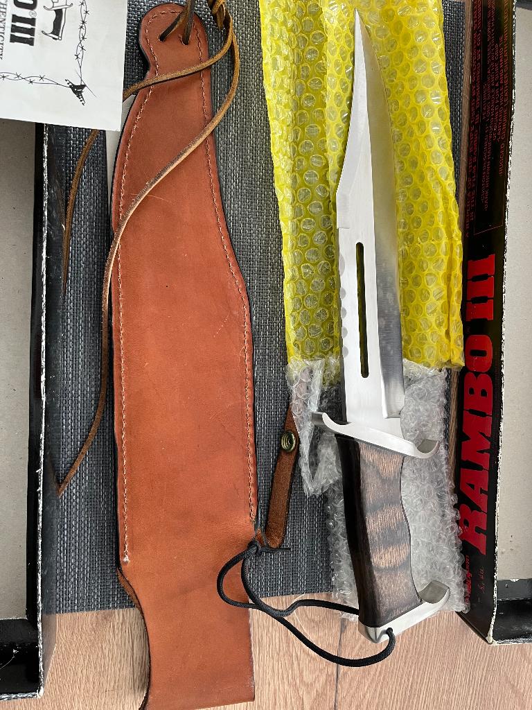 rambo 3, Collections, Enlèvement ou Envoi, Armée de terre, Couteau ou Poignard