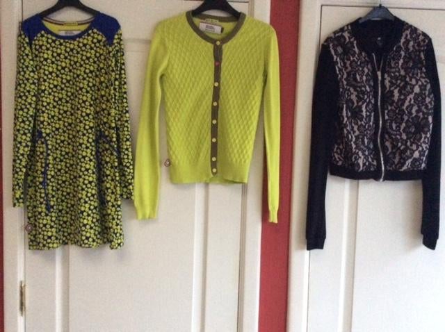 Te koop jurk met 2 vestjes maat 146/152, Kinderen en Baby's, Kinderkleding | Maat 146, Ophalen of Verzenden, Zo goed als nieuw