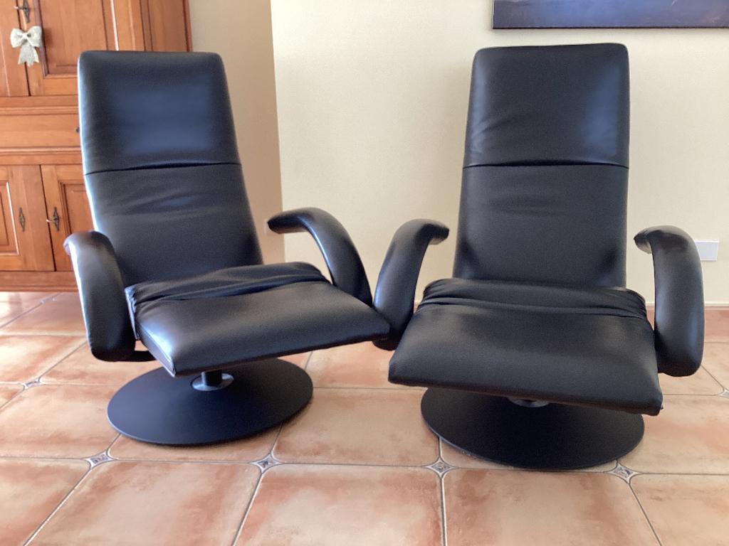 Jori relax Model Yoga MULTI MOVE(set 2)SHOWROOM STAAT, Huis en Inrichting, Fauteuils, Ophalen, Zo goed als nieuw, Leer, Durlet Sede Leolux Cassina Knoll vitra