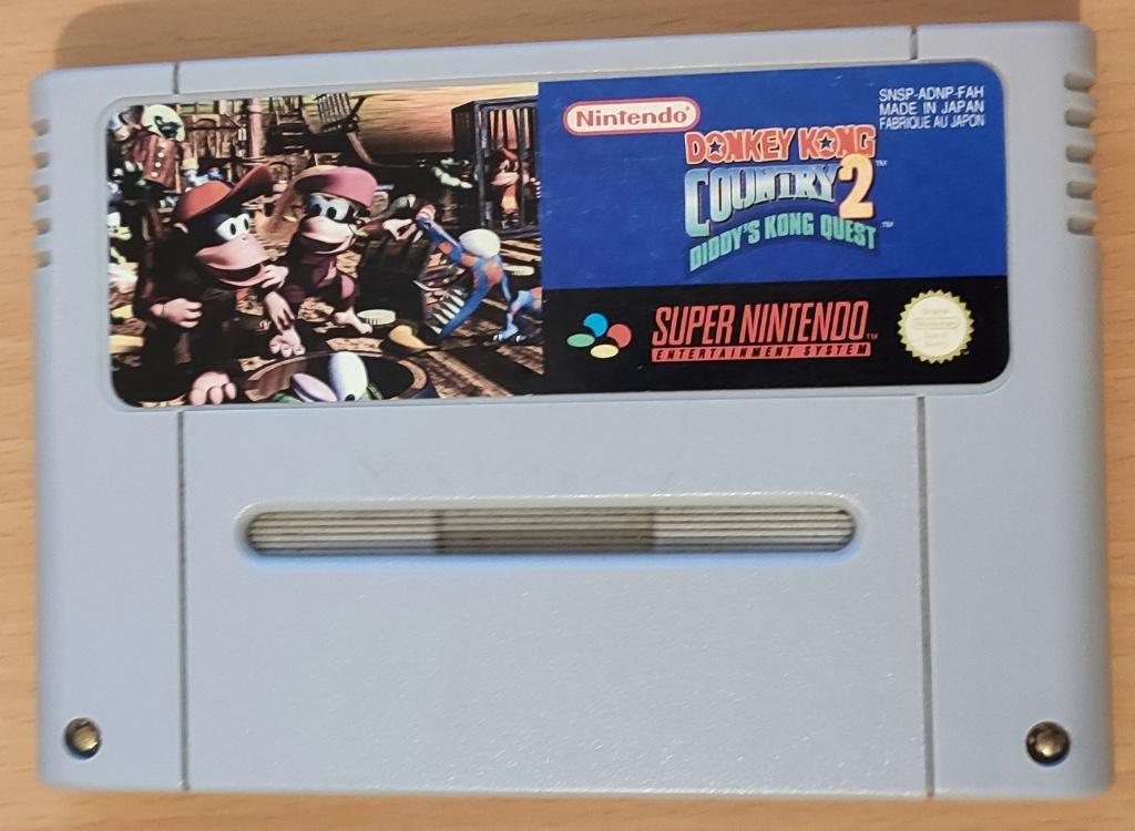Donkey Kong Country 2 (blauw label)., Ophalen of Verzenden