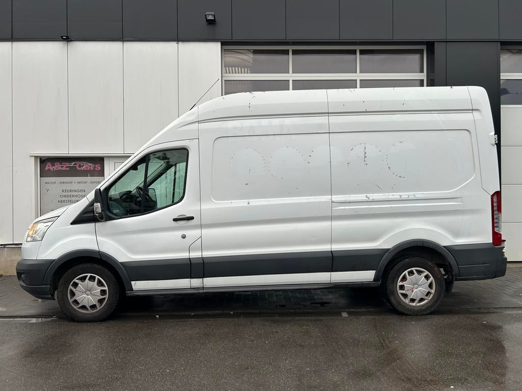 Ford Transit 2.2 TDCi L3H3 in goede staat, Stof, Zwart, Wit, Bedrijf