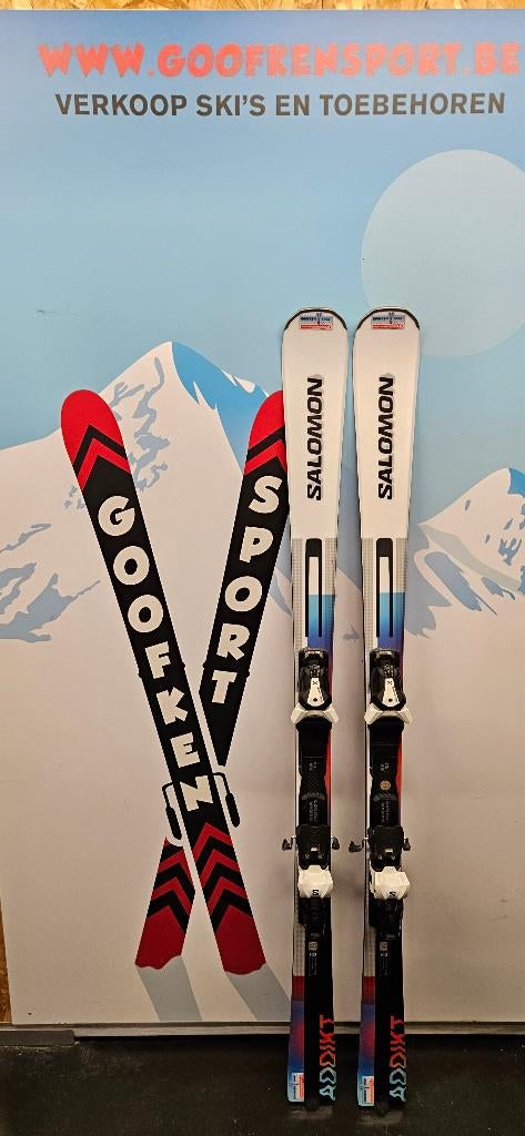 Salomon addikt 163 cm model 24/25 1 dag gebruikt 299€, Ophalen, 160 tot 180 cm, Salomon, Zo goed als nieuw