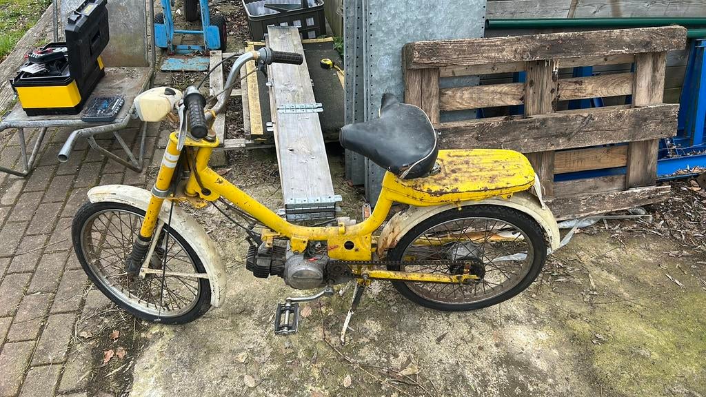 Honda amigo geel, Fietsen en Brommers, Fietsen | Driewielfietsen, Ophalen, Zo goed als nieuw