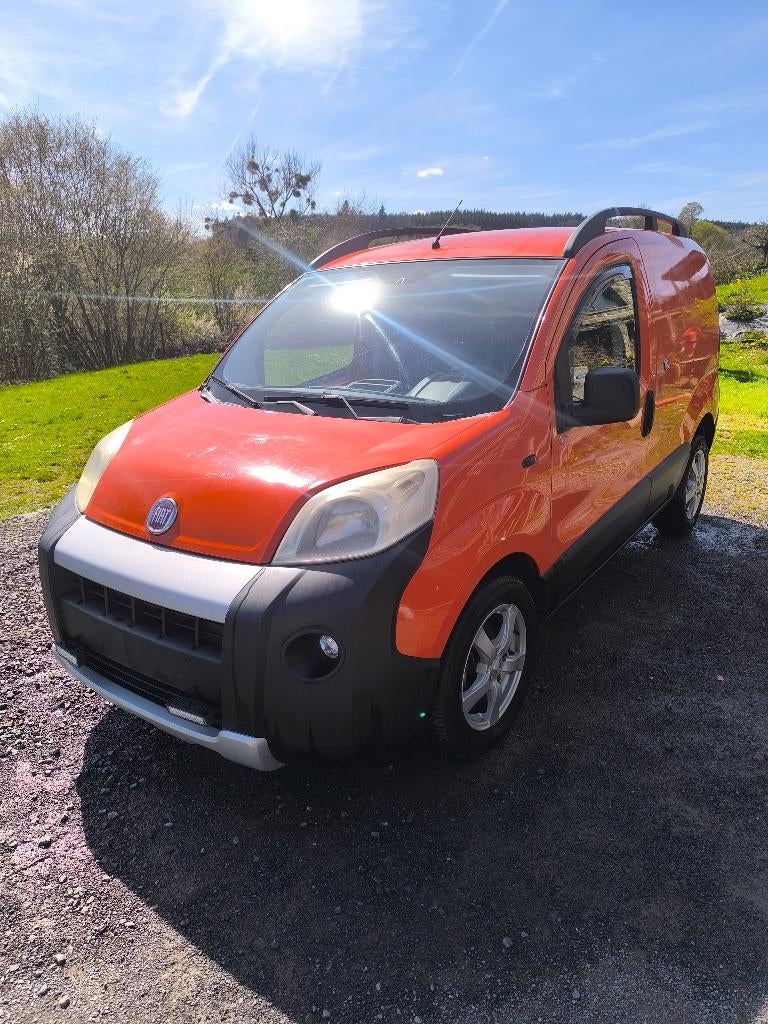 Fiat fiorino 1.300 multijet, Auto's, Fiat, Leder, Diesel, Particulier, 2 zetels