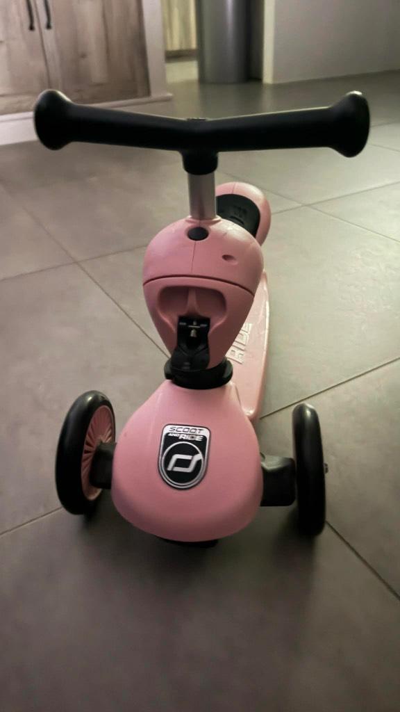 kinderfiets / step, Enfants & Bébés, Jouets | Extérieur | Véhicules & Draisiennes, Comme neuf, Vélo d'équilibre, Enlèvement