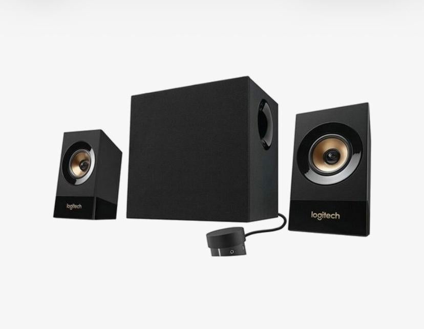 Logitech Z533 - Multimedia speakers - Zwart, Informatique & Logiciels, Enceintes Pc, Utilisé, Canal audio 2.1, Enlèvement