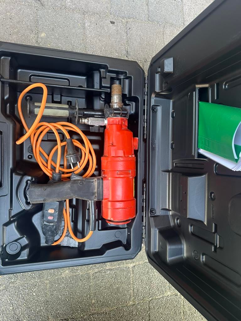 WEKA Diamantboormachine, Doe-het-zelf en Bouw, Gereedschap | Boormachines, Ophalen, Zo goed als nieuw