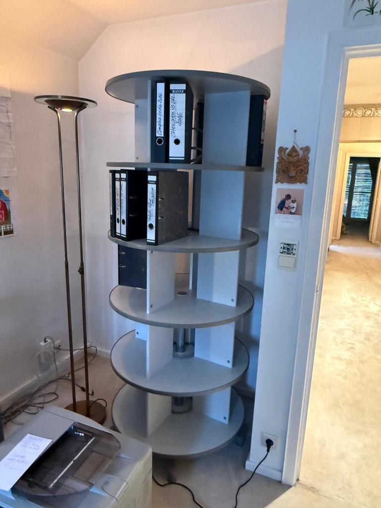 Meuble range classeurs tournant, Maison & Meubles, Enlèvement, Comme neuf