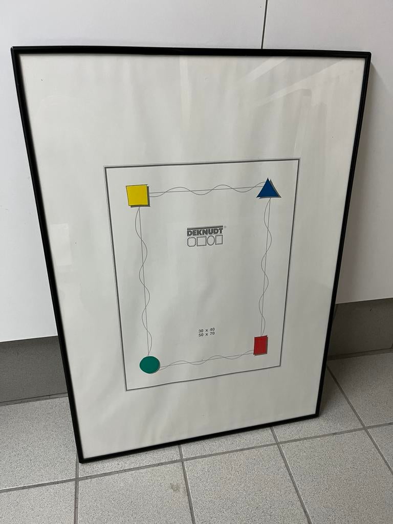 Fotokader in goede staat, Ophalen