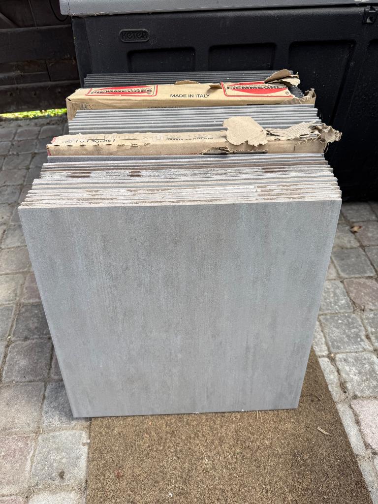 Tegels 45/45, Doe-het-zelf en Bouw, Tegels, Ophalen, Nieuw, Keramiek, Vloertegels