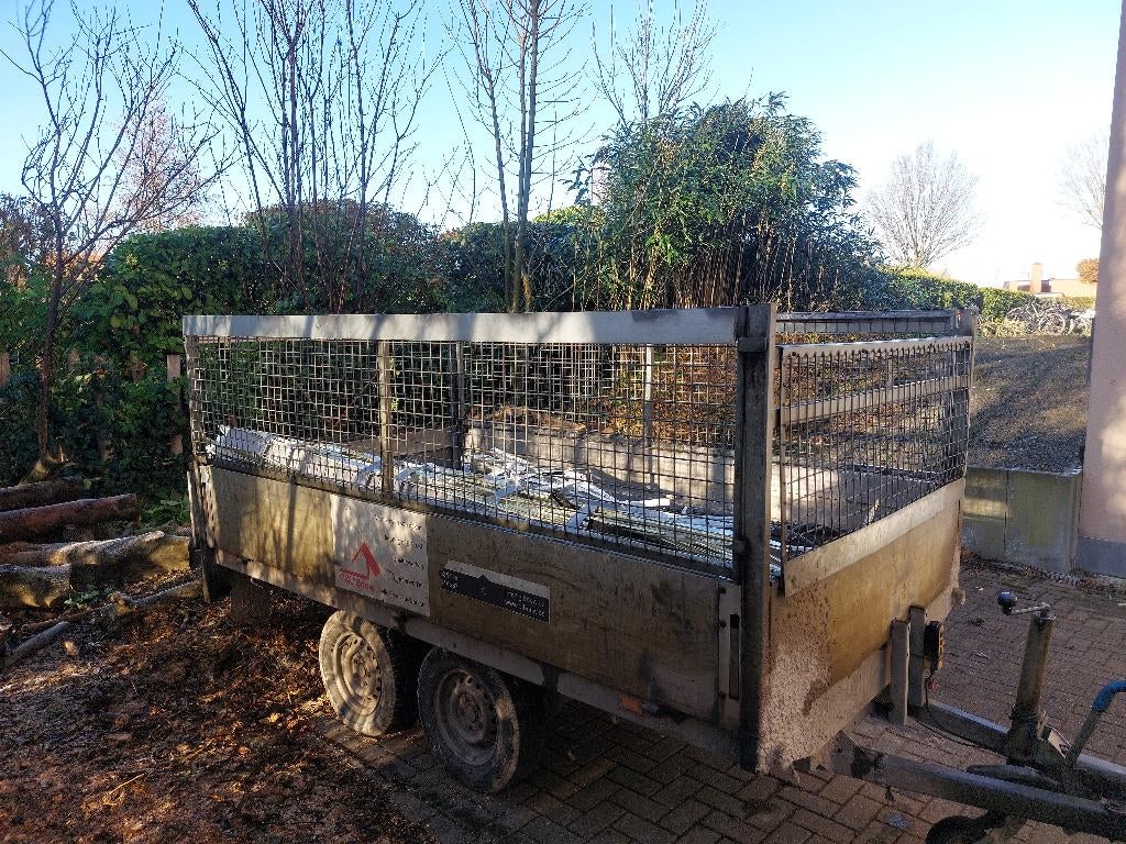 Kipper aanhangwagen, Auto diversen, Aanhangers en Bagagewagens, Ophalen, Gebruikt