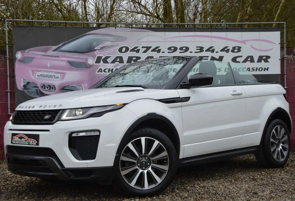 Land Rover Range Rover Evoque Cabriolet 2.0d 4WD Dynamic FUL, Cuir, Achat, 1608 kg, Entreprise