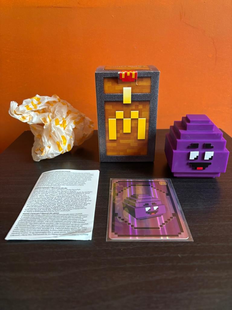 Minecraft McDonald’s speelgoed  (Limited Edition), Ophalen