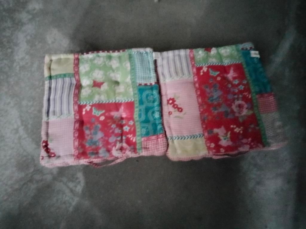 2 coussins en patchwork, Enlèvement, Utilisé, Carré