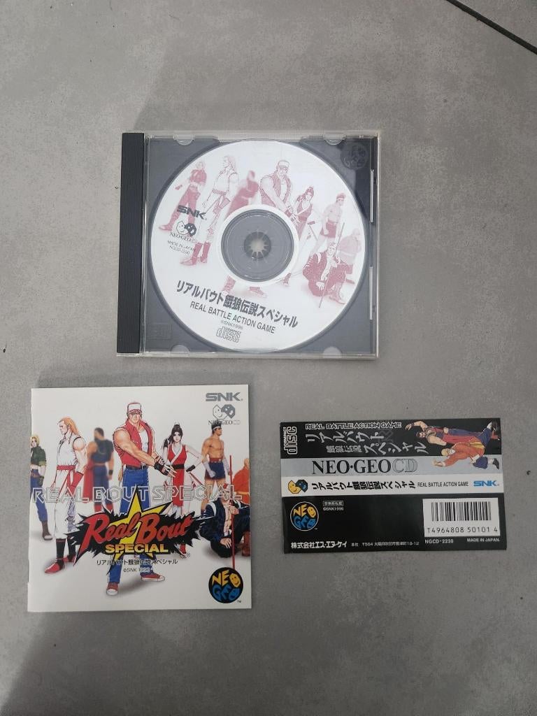 cd real bout special neo geo, Consoles de jeu & Jeux vidéo, Enlèvement, Utilisé