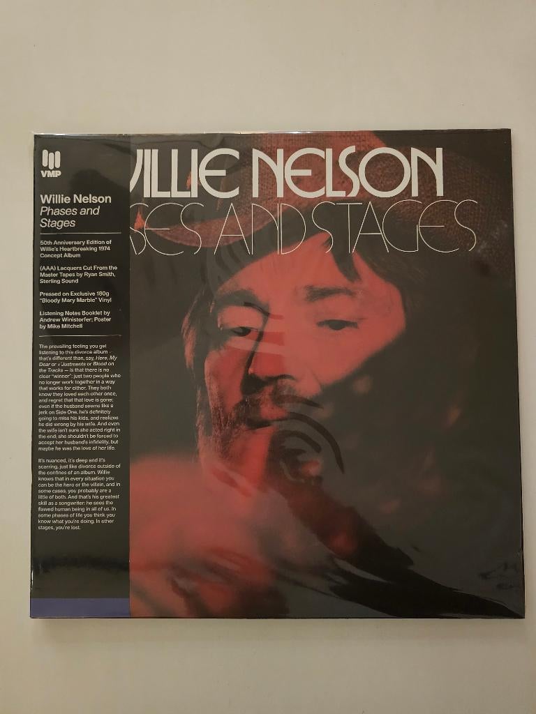 Willie Nelson - Phases and Stages - vinyl, Ophalen of Verzenden, Nieuw in verpakking, 12 inch