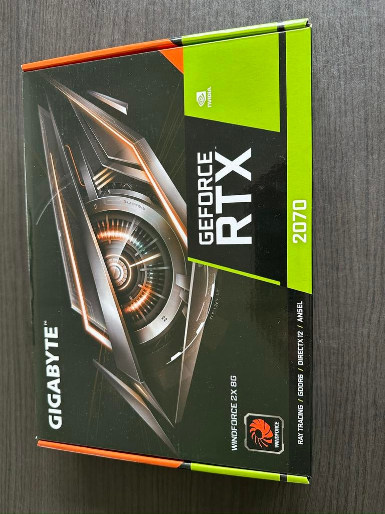 Gigabyte RTX 2070, Computers en Software, Videokaarten, Ophalen, Zo goed als nieuw