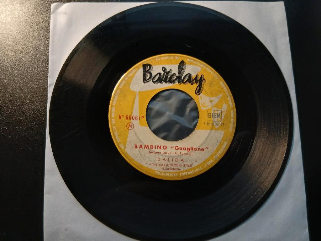 Dalida‎ — Bambino « Guaglione » '7, Enlèvement ou Envoi, Single, Utilisé, Pop