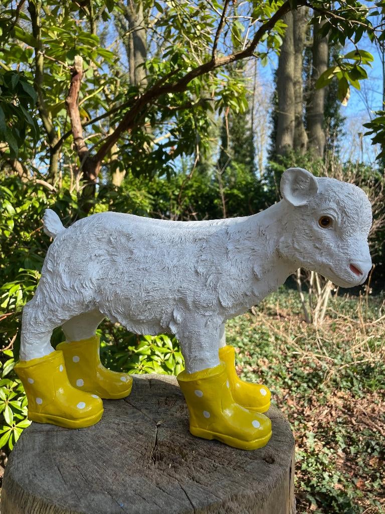 Bottes de chèvre, jardin, ferme, jaune 45cm, Enlèvement, Neuf, Synthétique, Animal