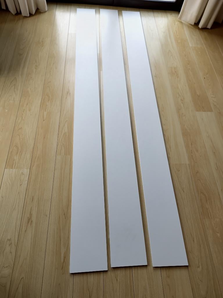 3 witte cedral panelen, Bricolage & Construction, Enlèvement, Neuf, Moins de 20 mm