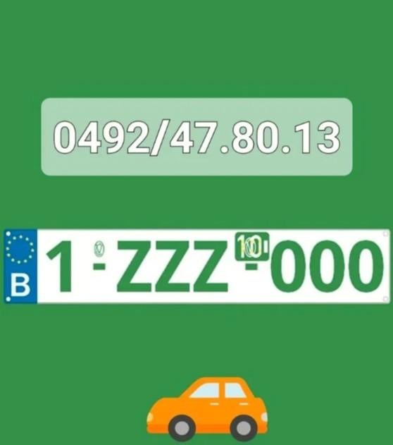 Plaque Z pour deplacement en Belgique, Autos, Achat, Automatique, Particulier, Essence