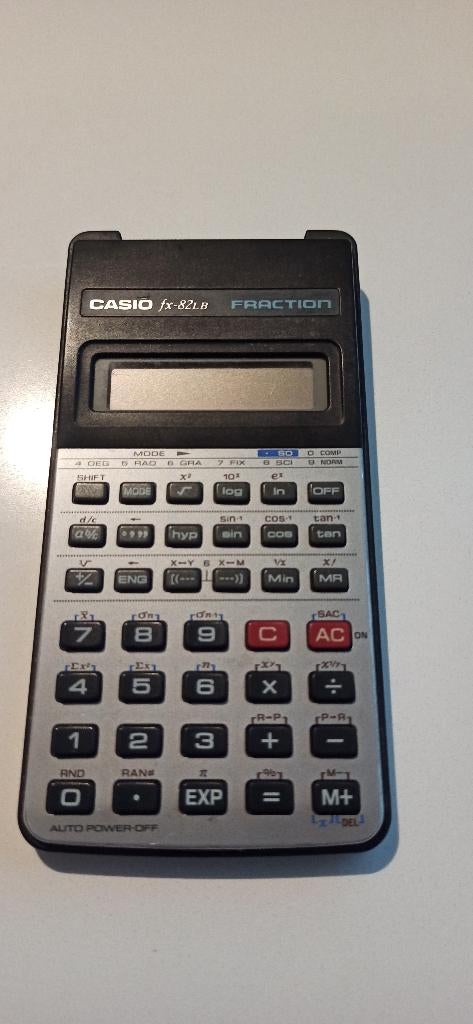 rekenmachine casio fx-82LB (1989), Enlèvement, Ordinateurs et Machines à calculer