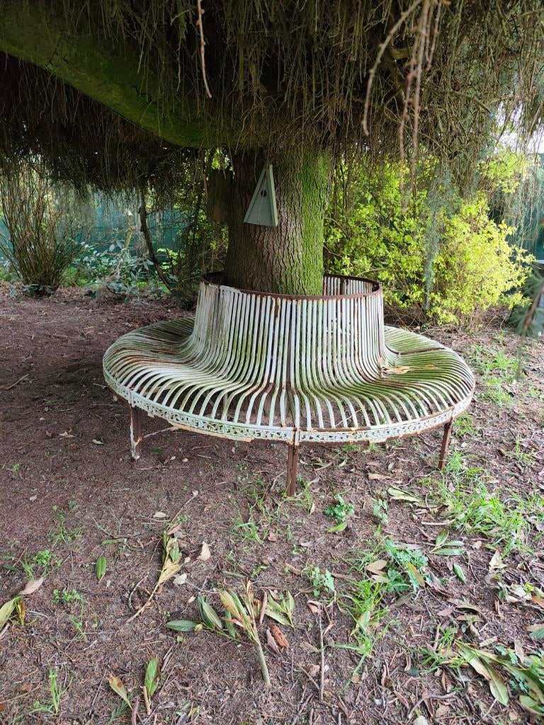 Banc de jardin en fer à restaurer, Enlèvement