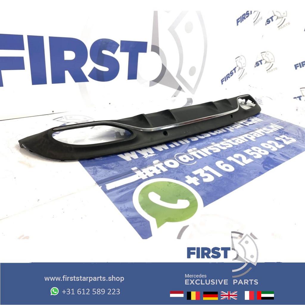 W205 FACELIFT AMG DIFFUSER Mercedes C Klasse 2018-2022 ACHTE, Gebruikt, -, Ophalen of Verzenden, -