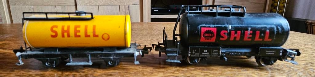 2 Wagons shell fleischmann en HO 1/87, Enlèvement ou Envoi, Fleischmann