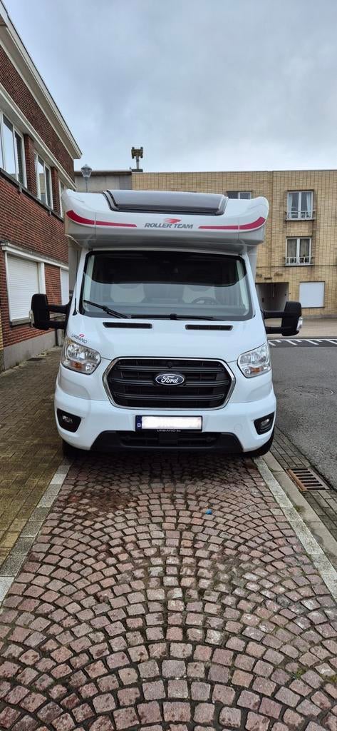 Ford mobilhome 170pk automaat te huur, Caravans en Kamperen, ESP - Contrôle de stabilité, Ringverwarming, Ford, 7 tot 8 meter