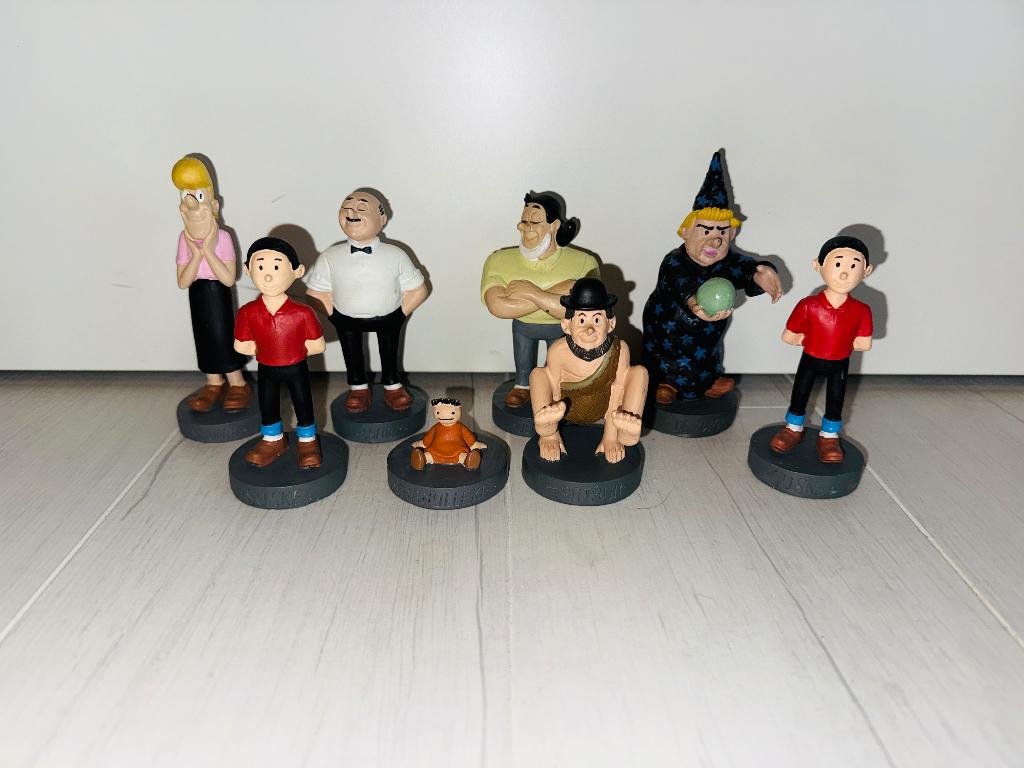 Beeldjes Suske en Wiske, Enlèvement, Bob et Bobette, Comme neuf, Statue ou Figurine