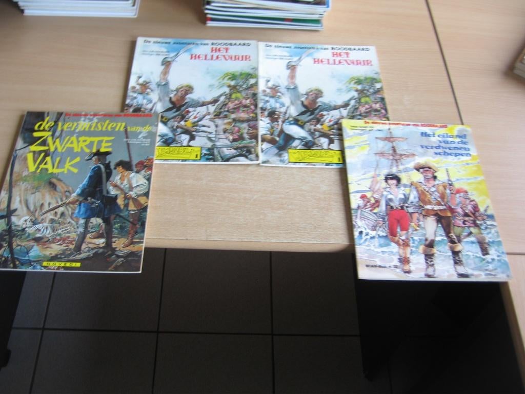 Roodbaard : 4 albums in eerste druk., Boeken, Stripverhalen, Meerdere stripboeken, Ophalen of Verzenden, Gelezen