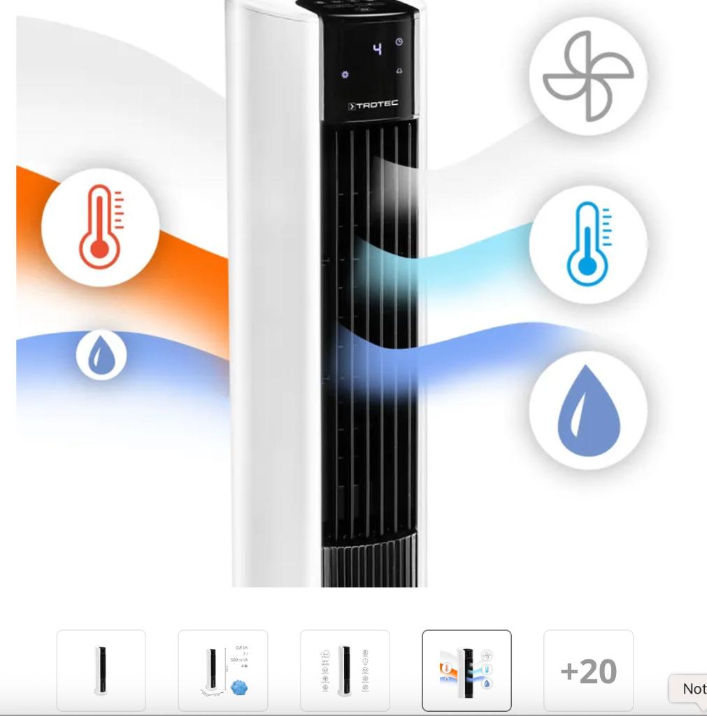 2x Luchtkoeler 3-in-1 (50m²) – bijna nieuw – €100 voor 2! ️, Electroménager, Climatiseurs, Minuterie, Refroidissement et Déshumidification