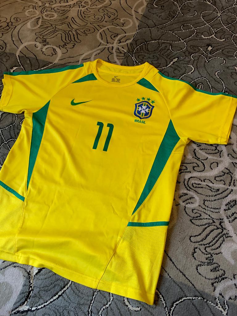 Maillot Ronaldinho Brésil 2002, Sports & Fitness, Football, Taille L, Enlèvement, Maillot