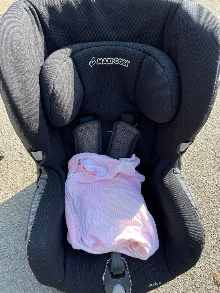 Maxi-cosi draagbare autostoel axiss blackraven, Kinderen en Baby's, Autostoeltjes, Ophalen, Zo goed als nieuw, Maxi-Cosi