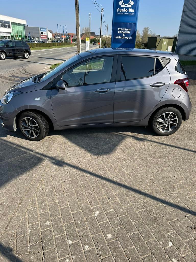 Hyundai i10, Auto's, Hyundai, Automaat, Stof, USB, Zwart
