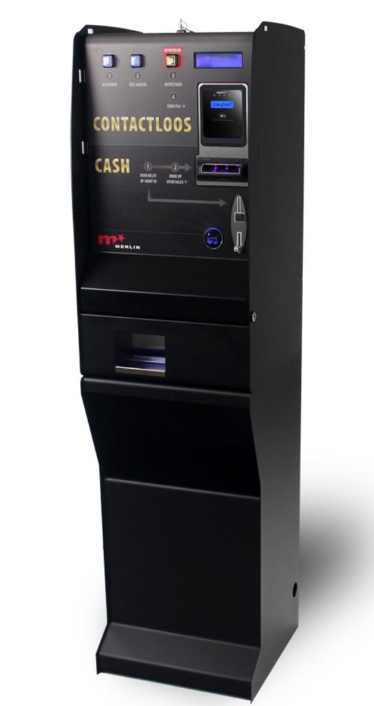 Geld wisselautomaten Jeton / munt / bankkaart, Ophalen of Verzenden, Gebruikt