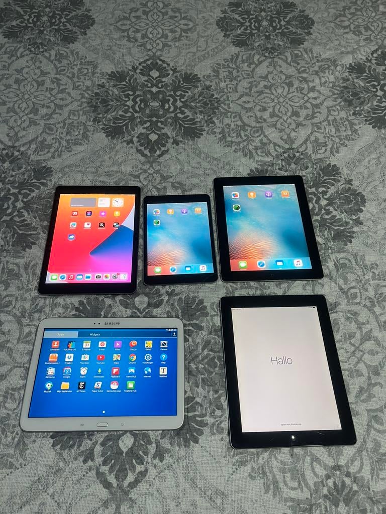 4 ipad’s, Computers en Software, Ophalen, Gebruikt