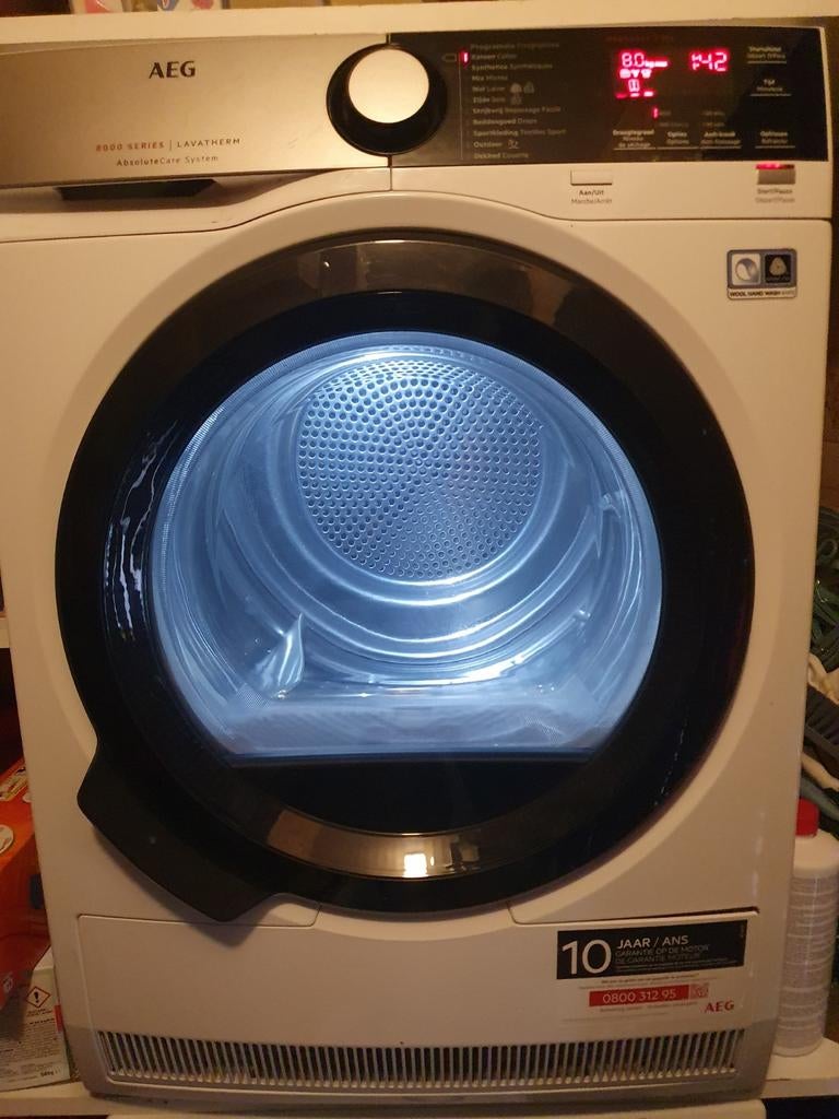 Sécheur à pompe à chaleur à condensation AEG série 8000, Electroménager, Enlèvement