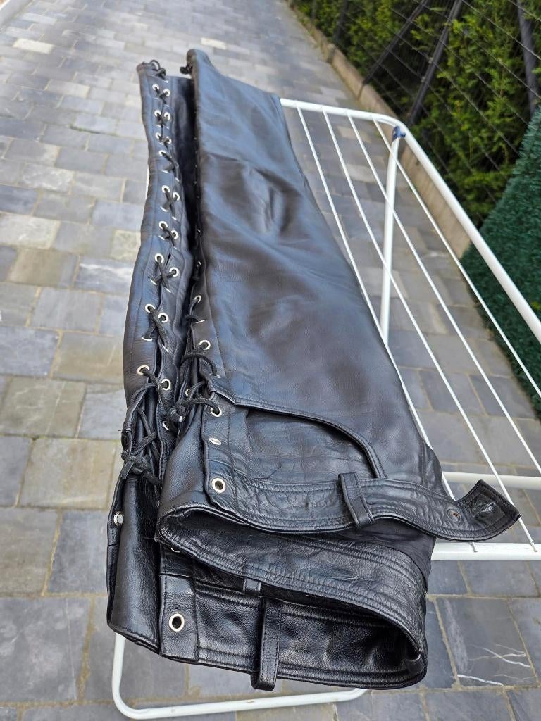 Pantalon en cuir pour homme, Enlèvement ou Envoi, Seconde main, Hommes, Pantalon | cuir