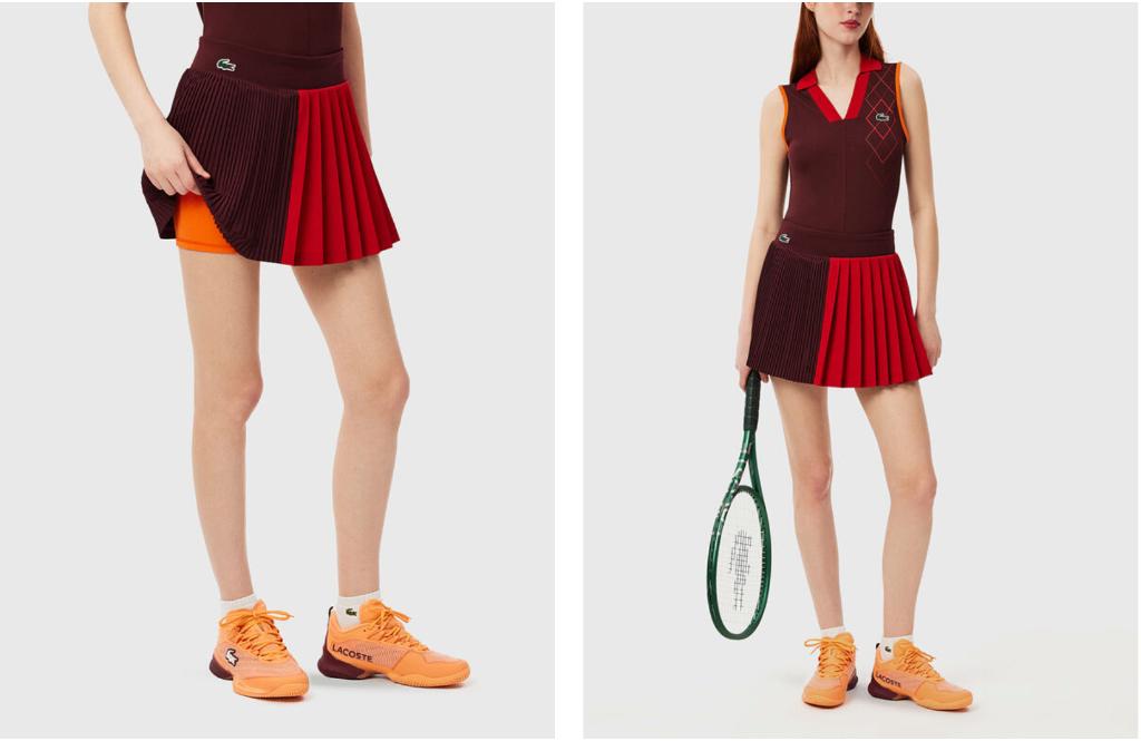 Lacoste tennis / padel outfit 36/S, Sport en Fitness, Tennis, Ophalen of Verzenden, Zo goed als nieuw, Kleding, Overige merken
