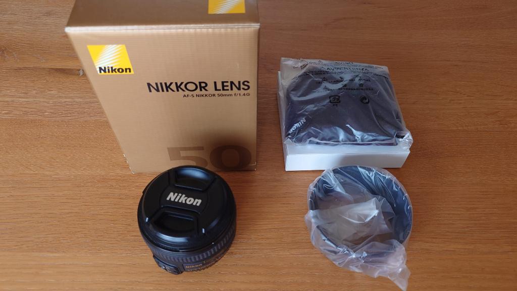 Nikon 50mm 1.4G in nieuwstaat - enkel binnenhuis getest, Ophalen, Nieuw, Overige typen, Zoom