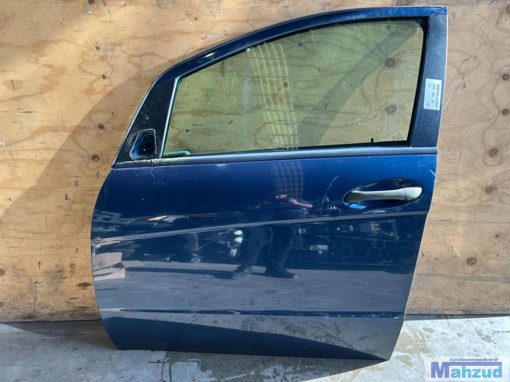 MERCEDES A KLASSE W169 Blauw 375 links voor deur 2004-2012, Gebruikt, Mercedes-Benz AG, Deur, Mercedes-Benz