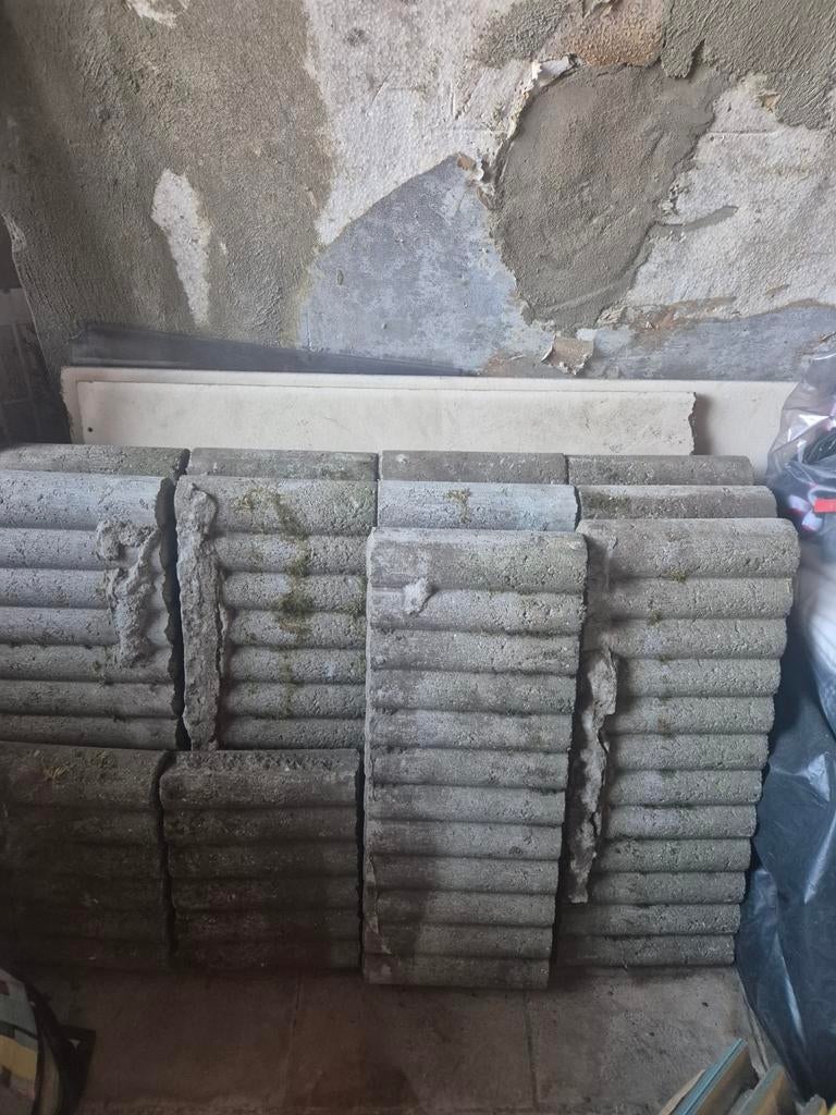 Bordures de jardin en béton, Enlèvement, Béton