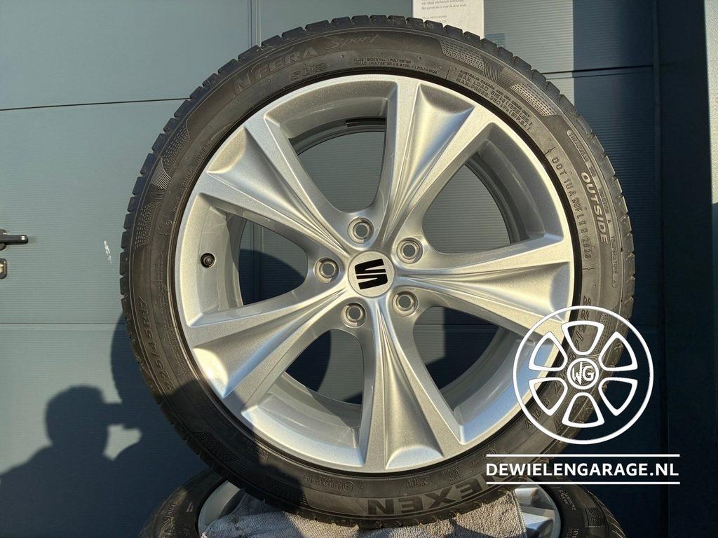 17 inch Seat Leon FR Velgen Origineel NIEUW DEMO 5x112, -, -, Banden en Velgen, Nieuw