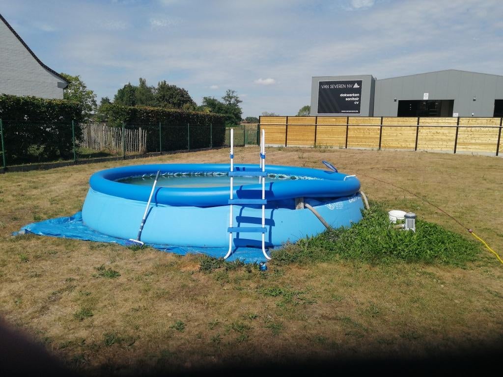 ZWEMBAD INTEX EASY SET POOL, Tuin en Terras, Zwembaden, Ophalen, Gebruikt