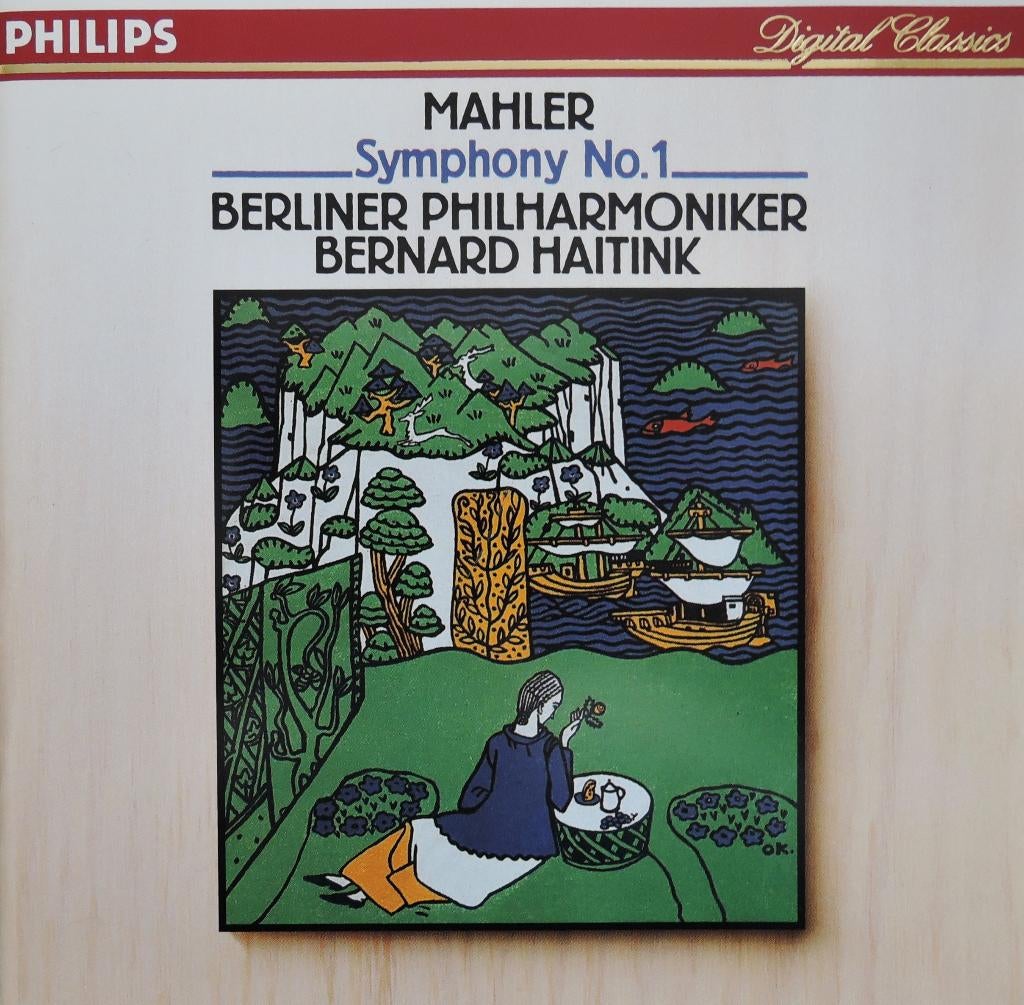 Mahler /Symfonie 1 - Berliner Philharmoniker / Haitink - DDD, Enlèvement ou Envoi, Comme neuf, Orchestre ou Ballet