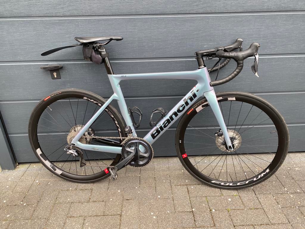 Bianchi Aria Di2, parelmoerkleur, beperkte versie., Ophalen, Zo goed als nieuw
