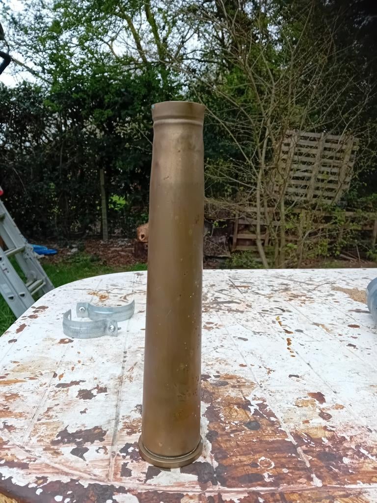 Obus huls ww2 USA 40 mm M25 luchtafweer, Verzamelen, Ophalen of Verzenden